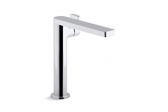 Composed Tall Single Handle Faucet With Lever Handle-73168-4-CP
