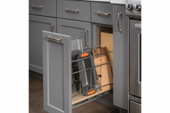 Base Cabinet Pull Out With Built In Tray Divider