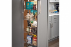 High Chrome Wire Pantry Pull Out With Heavy Duty Soft Close