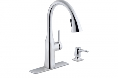 Rubicon Pull Down Kitchen Faucet -R20147-SD-CP