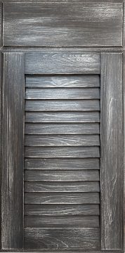Louver-Weathered Charcoal