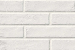 Brickstone  White  - Glazed - Matte - 2X10