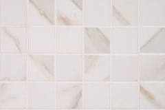 Pietra  Calacatta Mosaic - Glazed - Polished 2X2