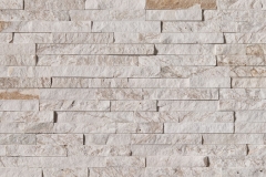 Royal White - Quartzite - Panel - 6X24, Corner - 6X18X6