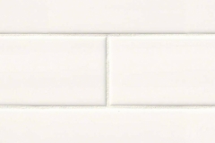 White Subway - Ceramic - Glossy - 4X16