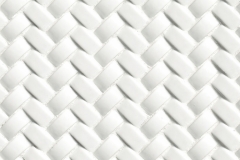 Whisper White Arched Herringbone - Ceramic - Glossy - 12X12