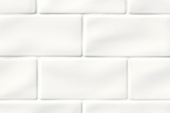 Whisper White Subway - Ceramic - Glossy - 3X6